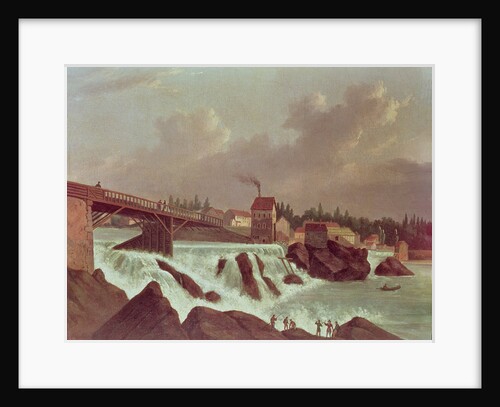 The first cotton mill in America by American School