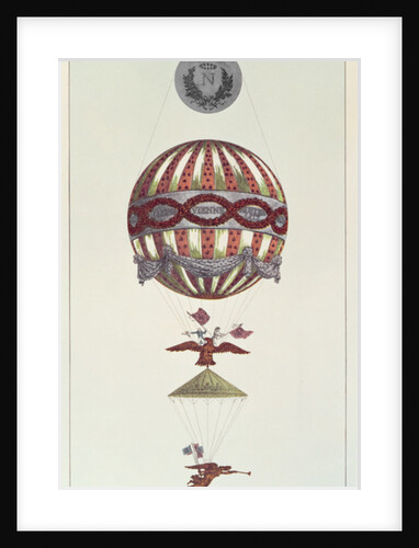 Design for a balloon in honour of Napoleon's coronation, 1804 by Anonymous