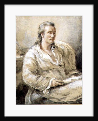 Self portrait by Marc Theodore Bourrit