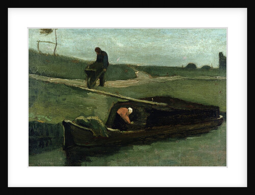 The Peat Boat, 1883 by Vincent van Gogh