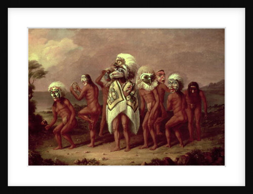 Medicine mask dance by Paul Kane