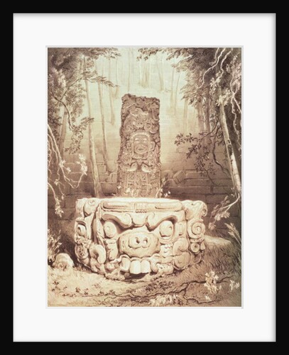 Mayan temple, Honduras by Frederick Catherwood