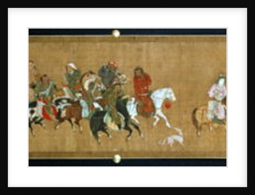 A convoy of Mongols, Chinese, 14th century by School Chinese