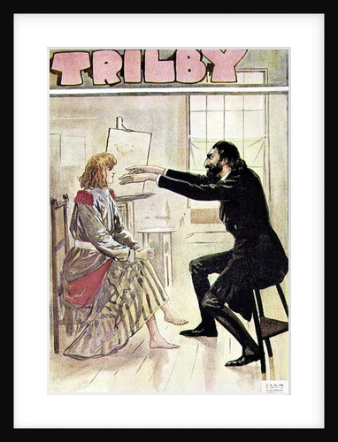 Trilby hypnotised by Svengali by George Du Maurier