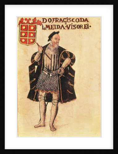 Francisco de Almeida, Portuguese soldier and first viceroy of the Indies by Portuguese School