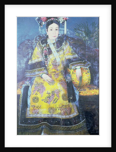 Portrait of the Empress Dowager Cixi by School Chinese