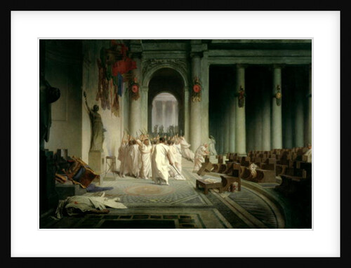 The Death of Caesar, 1867 by Jean Leon Gerome