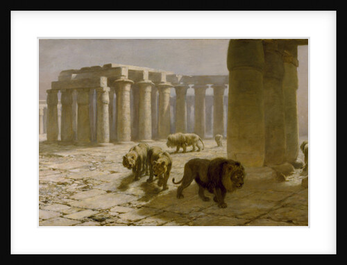 Syria, The Nightwatch, 1880 by Briton Riviere