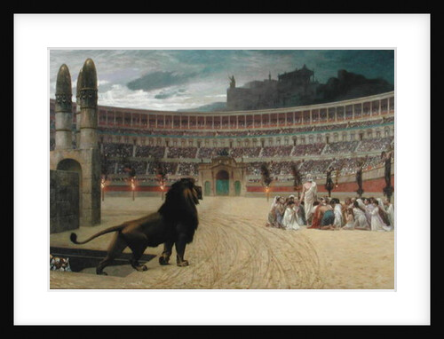 The Christian Martyr's Last Prayer, 1863-83 by Jean Leon Gerome