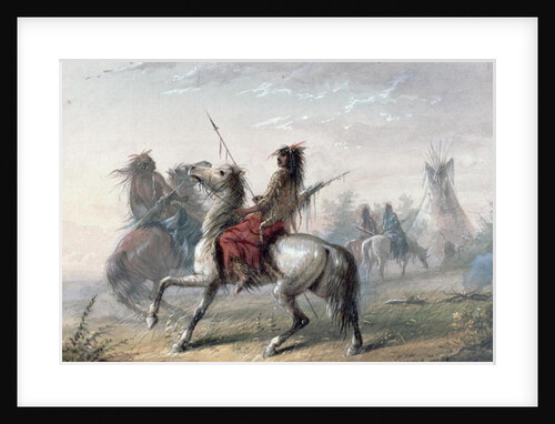 Snake Indians, 1837 by Alfred Jacob Miller