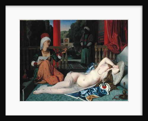 Odalisque with Slave, 1842 by Jean Auguste Dominique Ingres