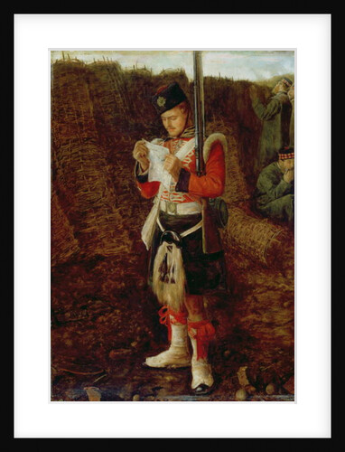 News from Home, 1856-57 by John Everett Millais