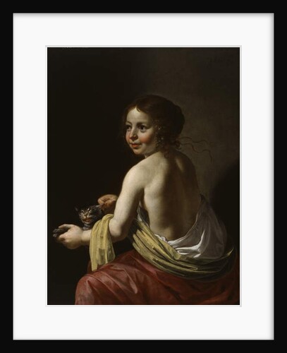 Girl Teasing a Cat, c.1630 by Jan van Bijlert or Bylert