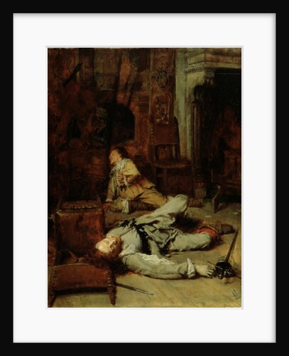 The End of the Game of Cards, 1865 by Jean-Louis Ernest Meissonier