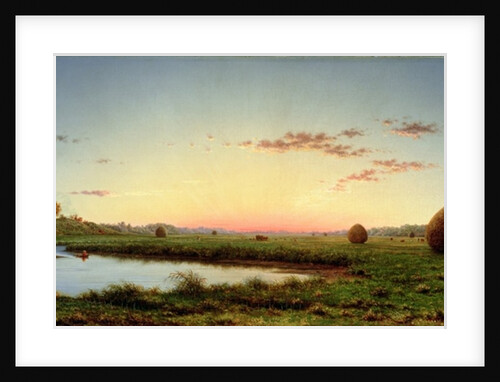 Haystacks on the Newburyport Marshes, 1862 by Martin Johnson Heade