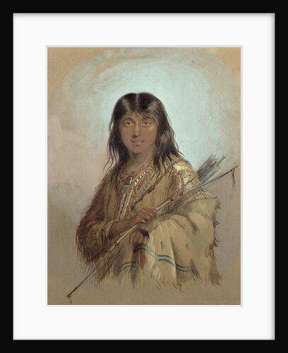 Chinook Indian, Columbia River by Alfred Jacob Miller