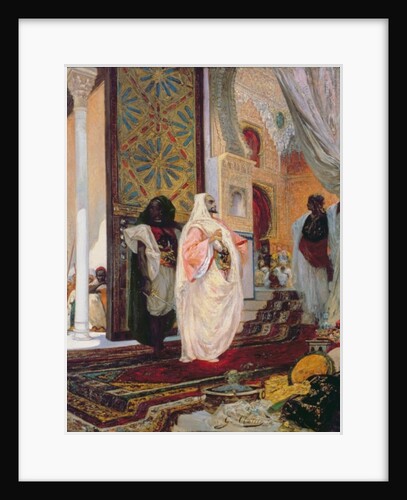 Entering the Harem, 1870s by Georges Clairin