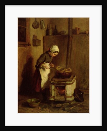 The Little Housekeeper, 1857 by Pierre Edouard Frere