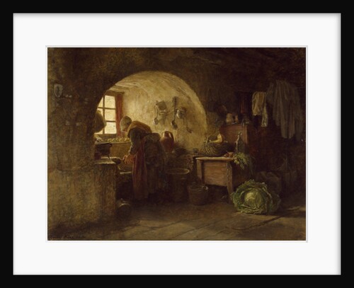 Preparing Dinner, 1858 by Pierre Edouard Frere