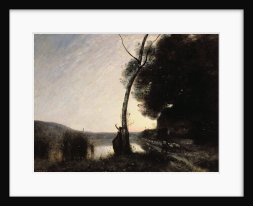 The Evening Star, 1864 by Jean Baptiste Camille Corot