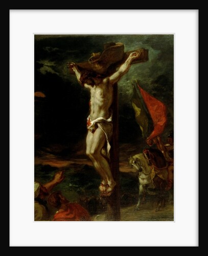 Christ on the Cross, 1846 by Ferdinand Victor Eugene Delacroix