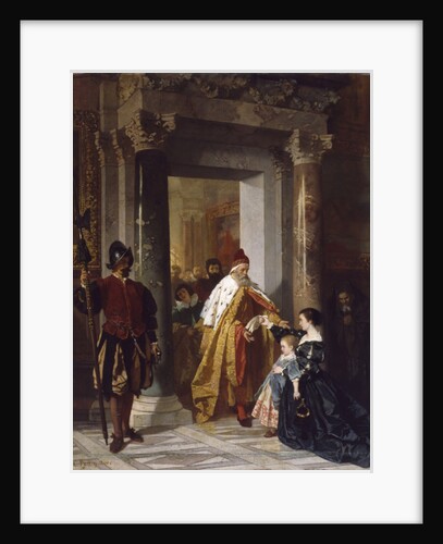 Petition to the Doge, 1860 by Carl Ludwig Friedrich Becker