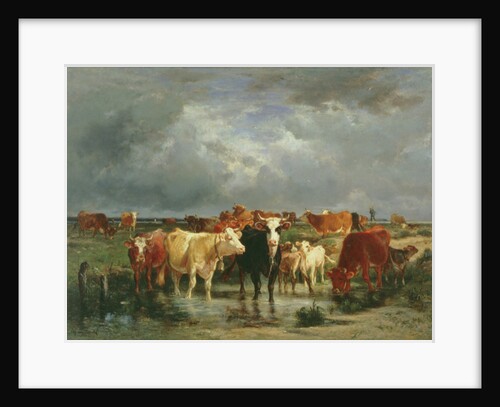 The Approach of a Storm by Emile van Marcke de Lummen