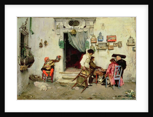 Figaro's Shop, 1875 by Jimenes Jose Aranda