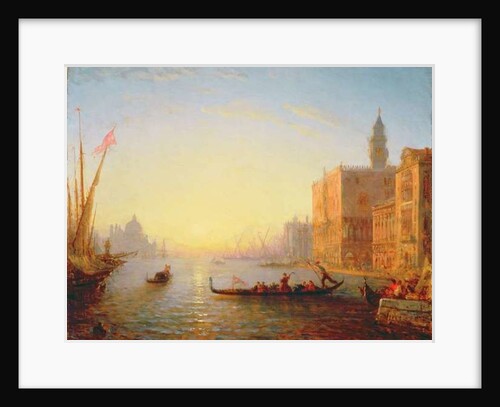 Venice, Evening by Felix Ziem