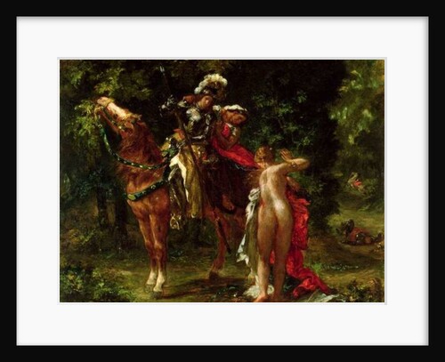 Marphise, 1850-52 by Ferdinand Victor Eugene Delacroix