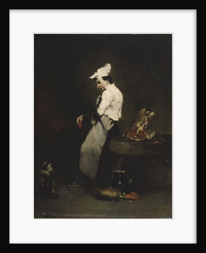 The Young Cook, 1855-70 by Auguste Theodule Ribot