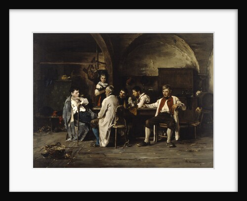 The Story of a Battle, c.1875 by Mihaly Munkacsy