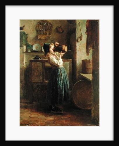 Helping Herself, 1859 by Pierre Edouard Frere