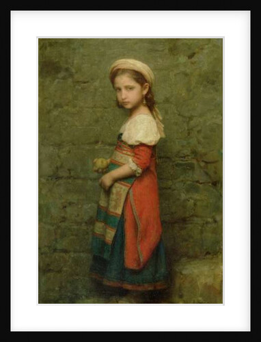 Italian Girl, 1863 by Charles Francois Jalabert