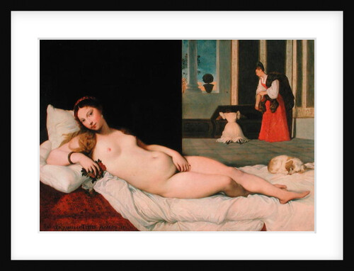 Reclining Venus, after Titian, 1822 by Jean Auguste Dominique Ingres