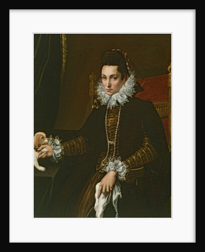 Portrait of Ginevra Aldrovandi Hercolani as a Widow, late 1590s by Lavinia Fontana