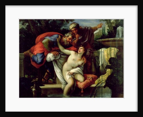 Susanna and The Elders by Giuseppe Bartolomeo Chiari