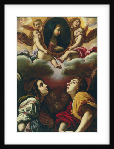 Flying and Adoring Angels, 1613-4 by Domenico Fetti
