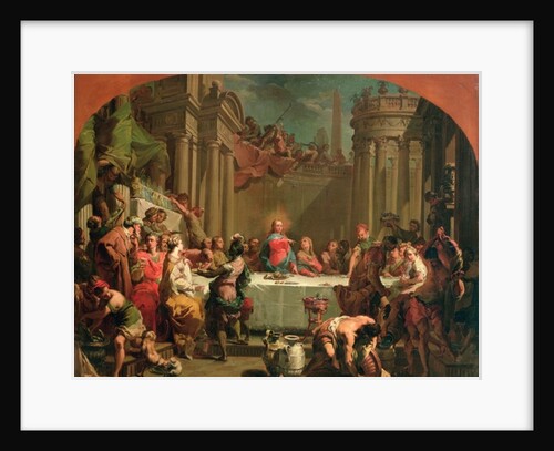 Marriage feast at Cana, 1766 by Gaetano Gandolfi