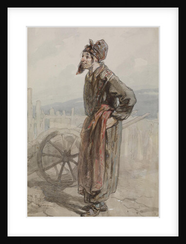 Aged 15, I wasn't yet shaped, c.1855 by Paul Gavarni