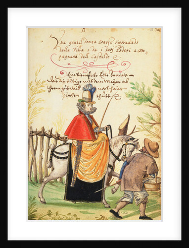 MS W.477 fol.31 Illustration from Kippell's 'Costume Book', c.1588 by Niclauss Kippell
