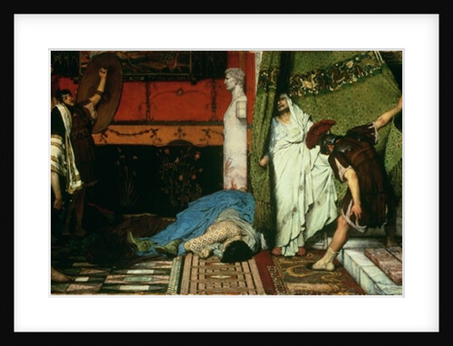 A Roman Emperor, AD 41 - Claudius, 1881 by Lawrence Alma-Tadema