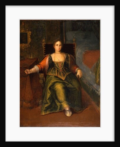 Portrait of a Woman as Cleopatra by Italian School