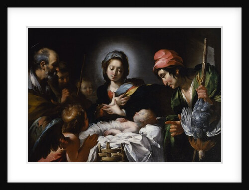 Adoration of the Shepherds, c.1615 by Bernardo Strozzi