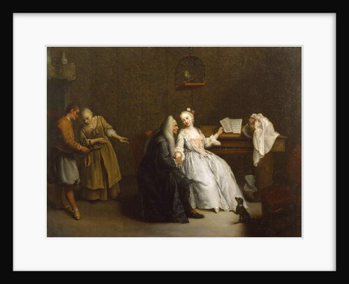 The Music Lesson, c.1760 by Pietro Longhi
