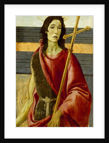 St.John the Baptist, c.1485 by Sandro (and workshop) Botticelli