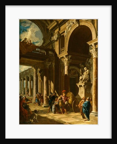 Alexander the Great Cutting the Gordian Knot, c.1718-19 by Giovanni Paolo Pannini or Panini