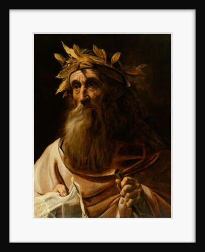 Portrait of the Poet Homer, 1639 by Flemish School