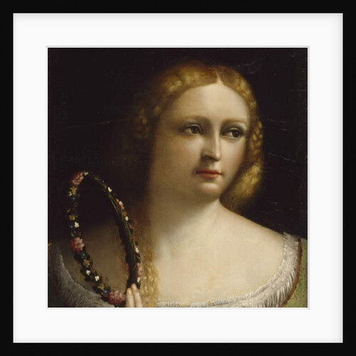 Woman with a Wreath Crown, 1520-25 by Dosso Dossi