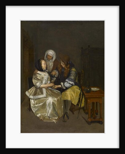 A Glass of Lemonade, c.1664 by Gerard Terborch